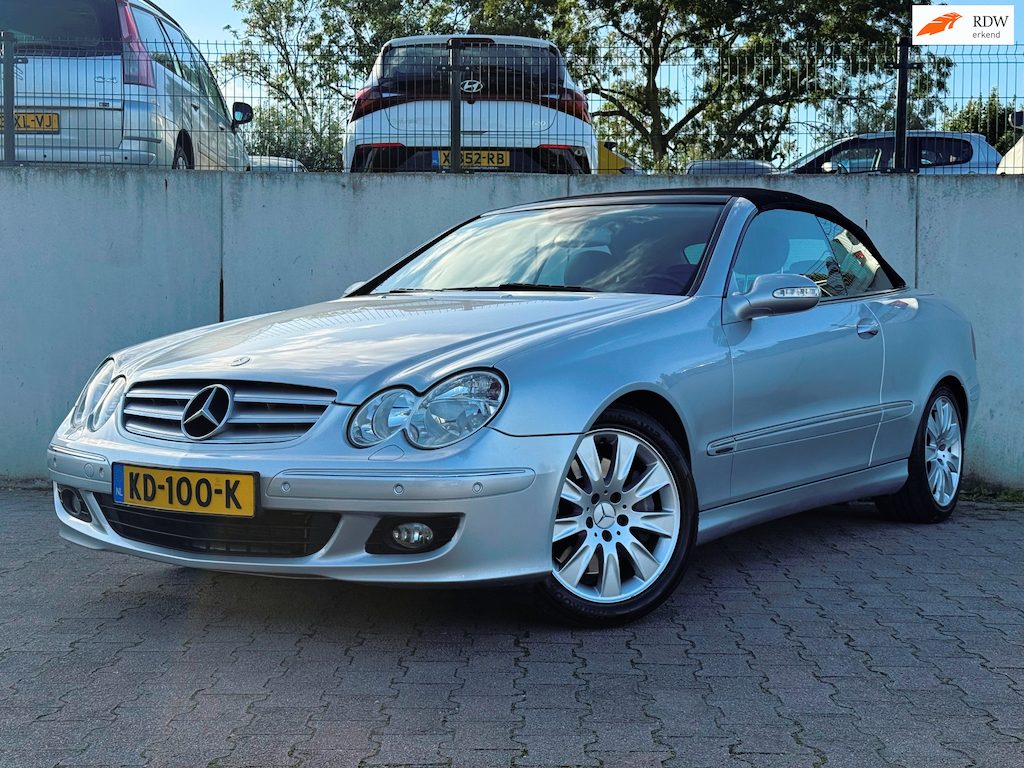 Mercedes-Benz CLK Cabrio 350 Elegance/V6/LEDER/CLIMA/NAVI/CARPLAY/ZEER NETTE AUTO/RIJDT HEERLIJK/RECENT BEURT GEHAD/