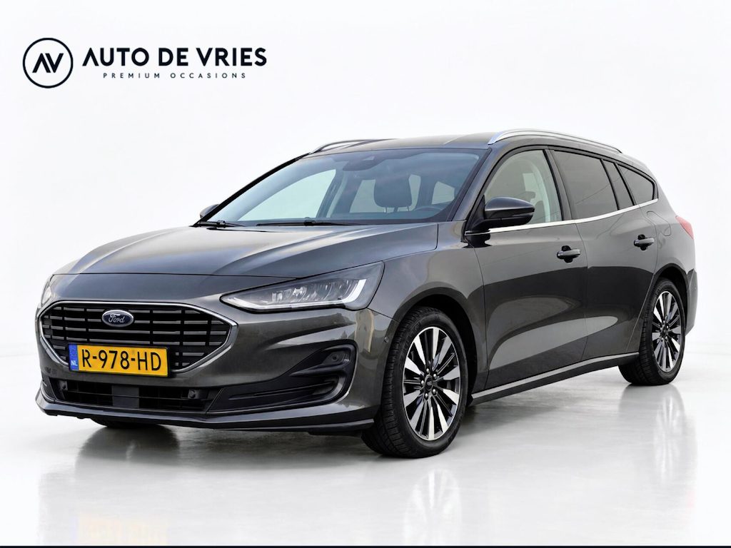 Ford Focus Wagon 1.0 EcoBoost Hybrid 125pk Titanium X | Groot scherm navigatie | Stoel/stuurverwarming | Trekhaak