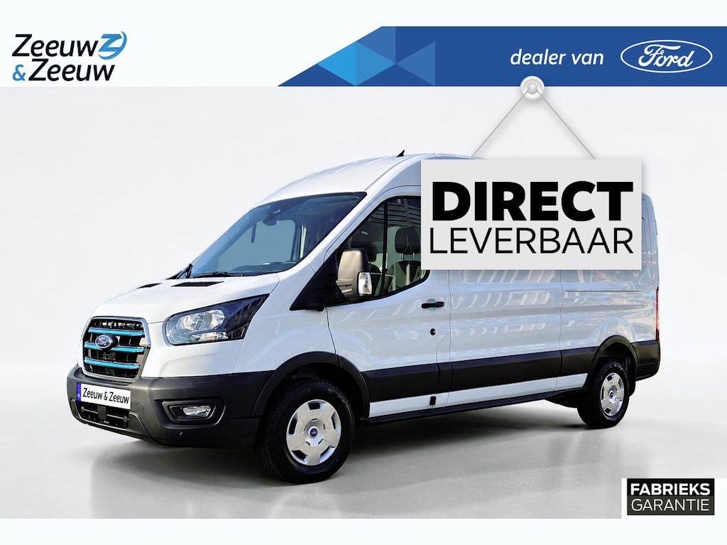 Ford E-Transit 350 L3H2 Trend 89 kWh 184 pk | WLTP 341 km rijbereik | Navigatie pakket | Trekhaakvoorbereiding
