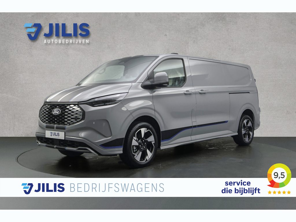Ford E-Transit Custom 340 L2 71KWh Sport | 2x schuifdeur | 3-zitplaatsen | Stoelverwarming