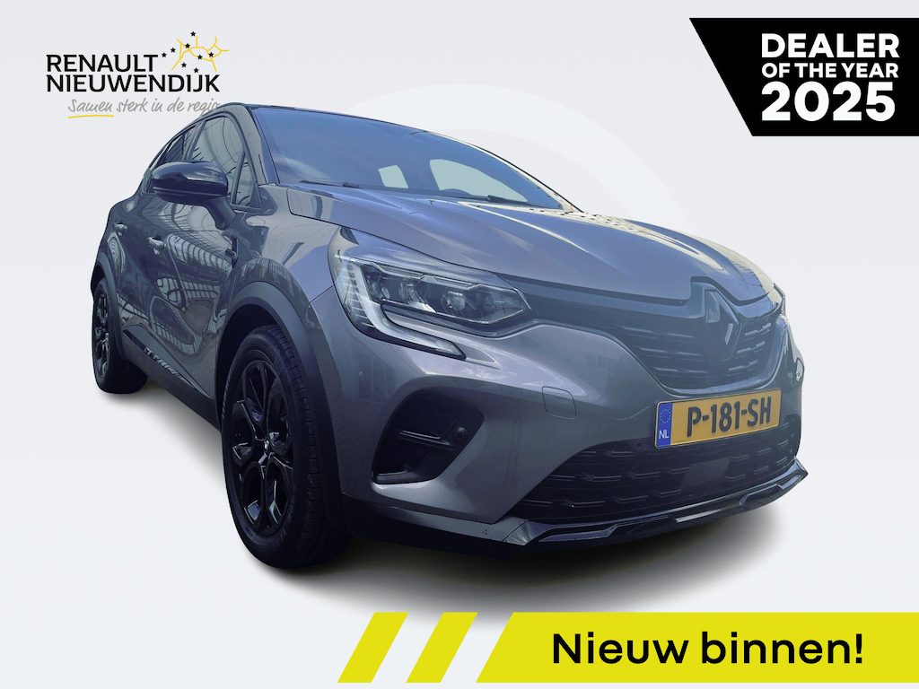Renault Captur 1.6 E-Tech Hybrid 145 Rive Gauche AUTOMAAT l CAMERA l PDC | ADAPT. CRUISE l CLIMATE  l 18'' VELGEN ZWART