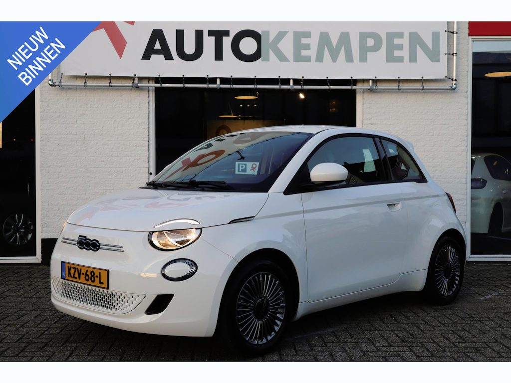 Fiat 500 RED 42 kWh NIEUWSTAAT|ZEER LAGE KILOMETERSTAND|DEALERONDERH.|BTW-AUTO