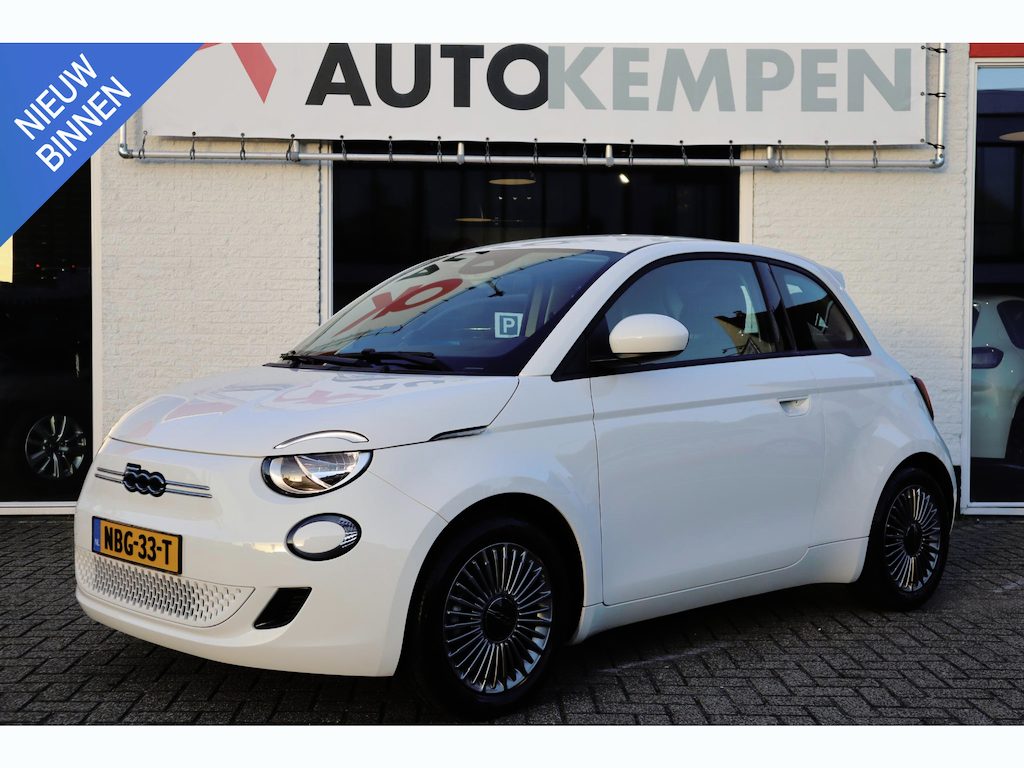 Fiat 500 RED 42 kWh APPLE CARPLAY|+/- RANGE 270 Km!|LM-VELGEN|TOPSTAAT!