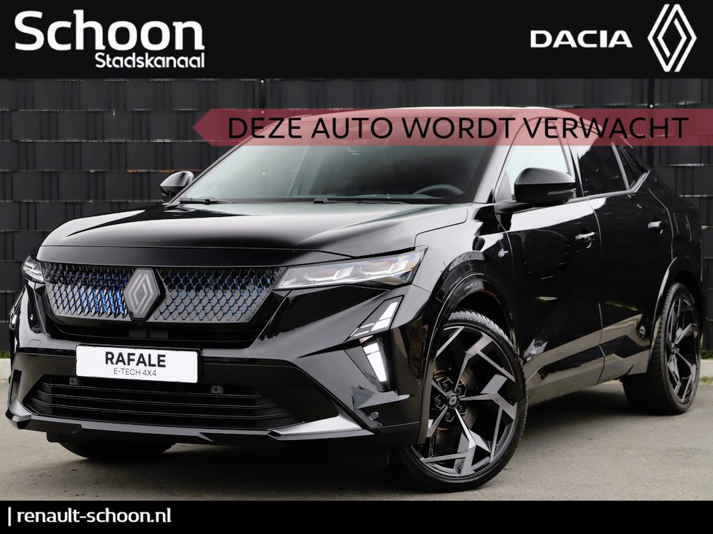 Renault Rafale 1.2 E-Tech 4x4 plug-in hybrid 300 atelier Alpine | All Seasons | Pack Light & Sound | Pack Vision |