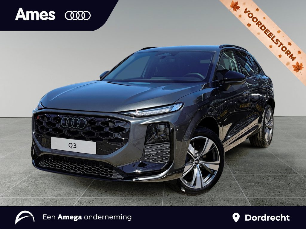 Audi Q3 1.5 e-hybrid 272pk S edition | Tech plus | Optiek zwart | 19" LM velgen