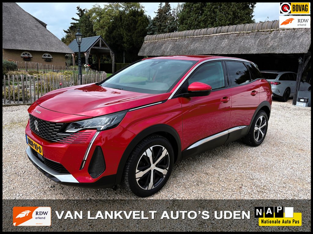 Peugeot 3008 1.2 131pk Allure Pack LED, Dodehoek, Carplay