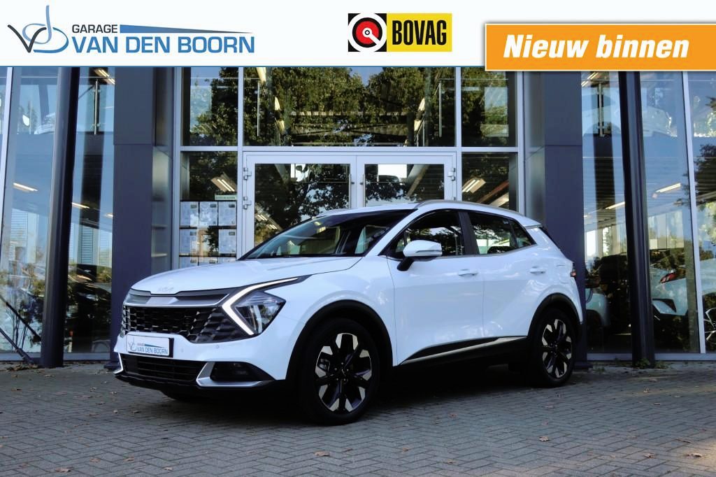 Kia Sportage 1.6T PHEV, 4x4, Stoelverw+Klimaatcontr V+A, LED, Stuurhulp, CarPlay etc.