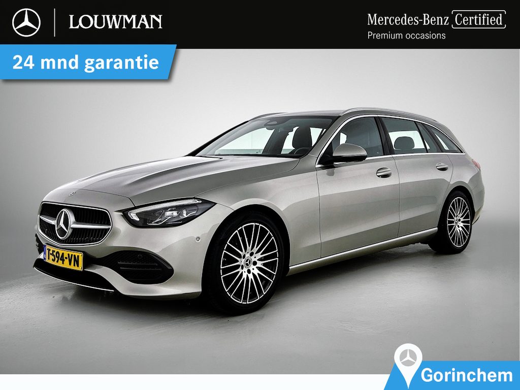 Mercedes-Benz C-klasse Estate 180 Luxury Line Inclusief 24 maanden Mercedes-Benz Certified garantie voor Europa.
