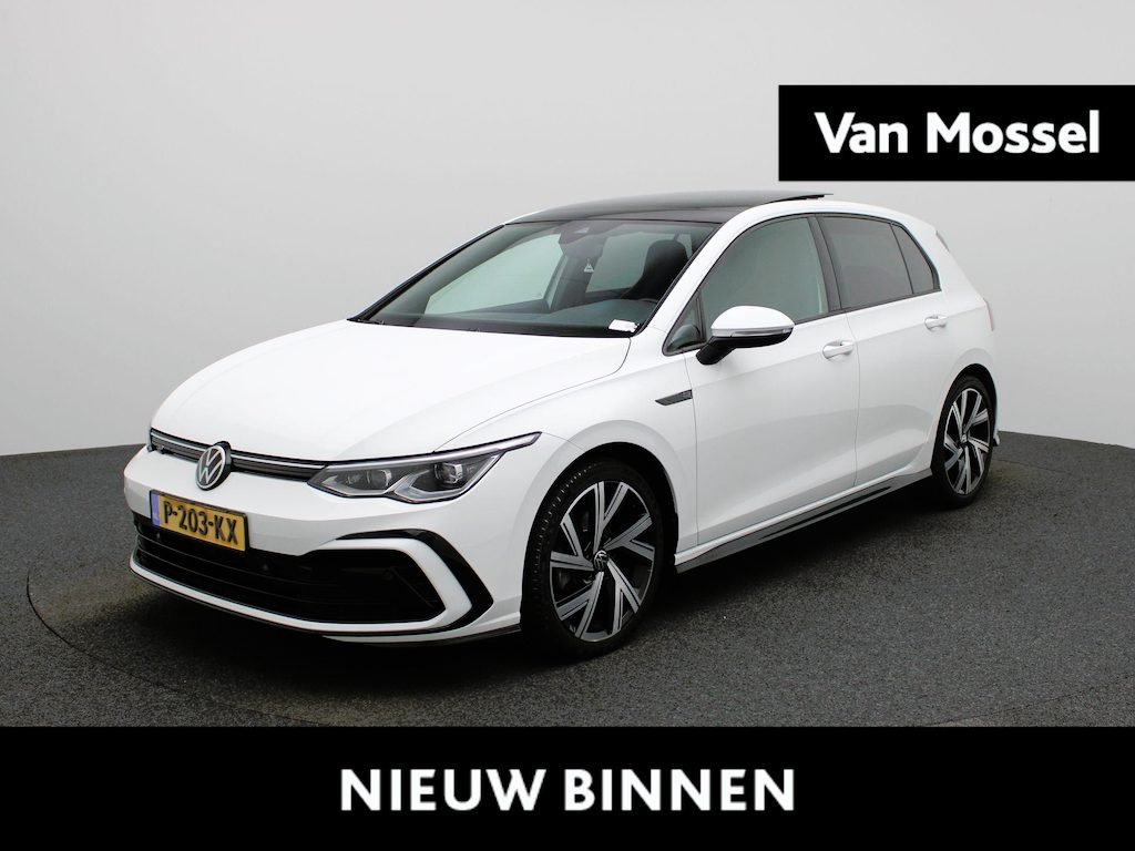 Volkswagen Golf 1.5 eTSI R-Line | Automaat | Panoramadak | Privacy Glass | Virtual Cockpit | Camera | Stoelverwarming | Sfeerverlichting |