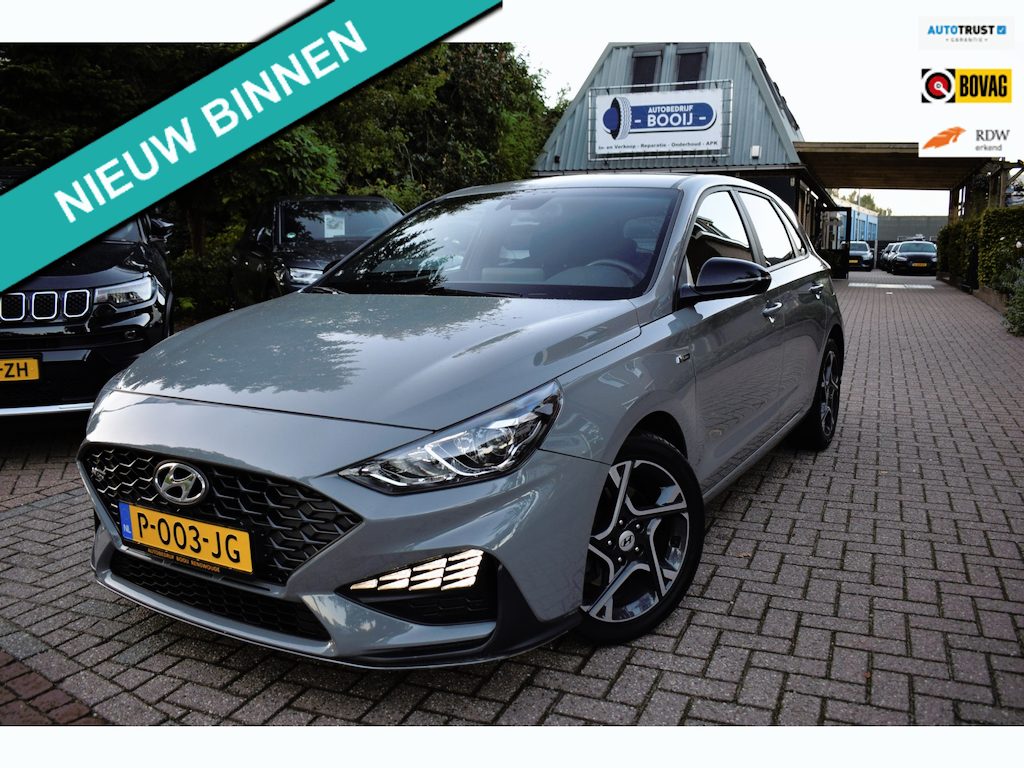 Hyundai i30 120 PK T-GDi MHEV N-LINE AUTOM/CRUISE/NAVI/CARPLAY/AIRCO-ECC/XENON/CAMERA/PDC/BLUETOOTH/LMW 17 INCH/STOEL VERW/USB