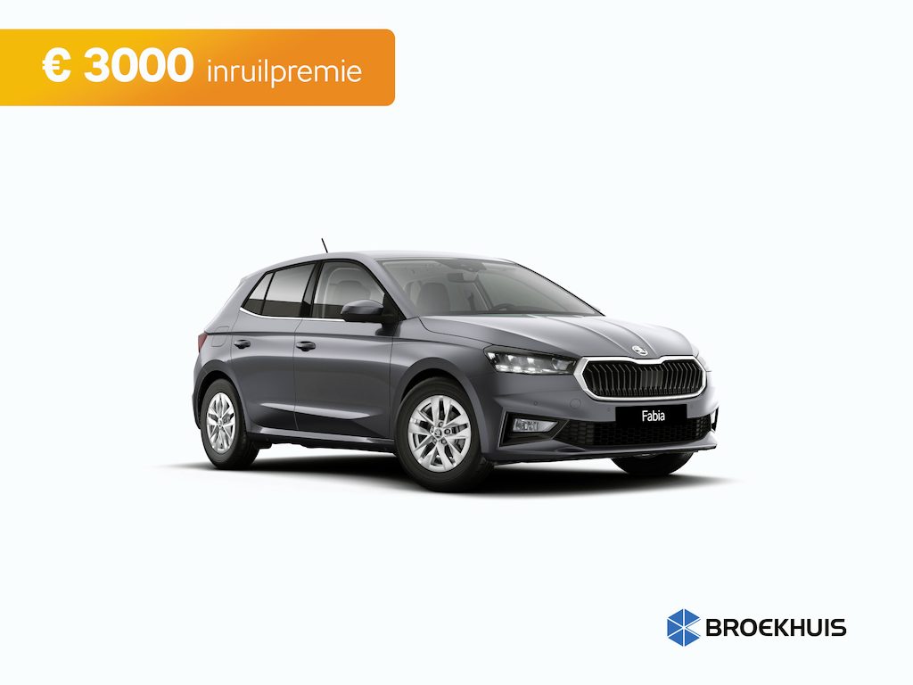Skoda Fabia 1.0 TSI Selection l Parkeersensoren l Apple Car play / Android l Digital Dash l Metallic lak l Cr Control l Full LED l