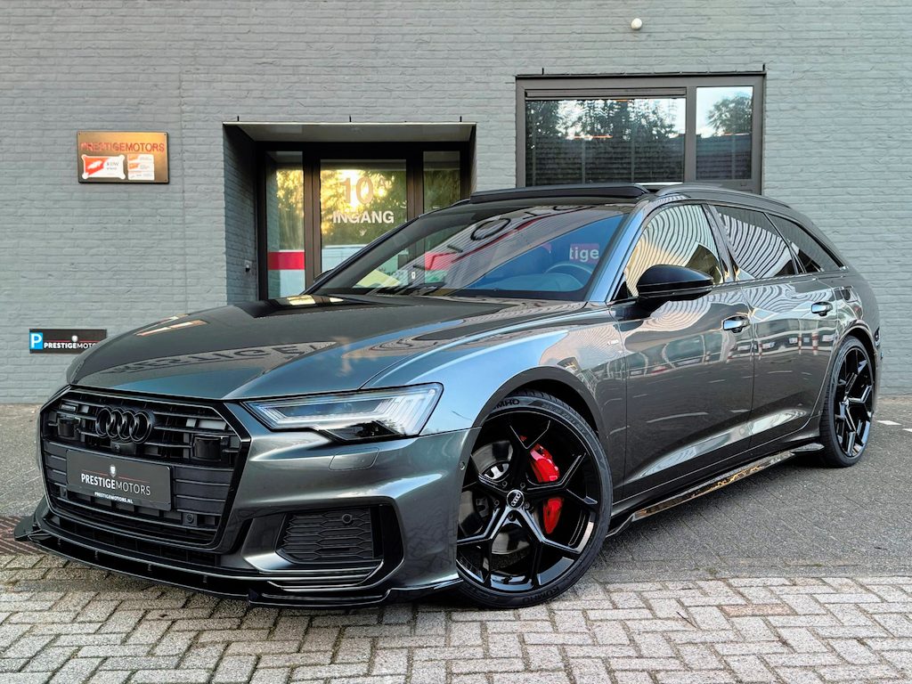 Audi A6 Avant 55 TFSI e S-Line Competition Softclose|B&O|Leder dash|HUD|Pano|360cam|Carbon|Matrix