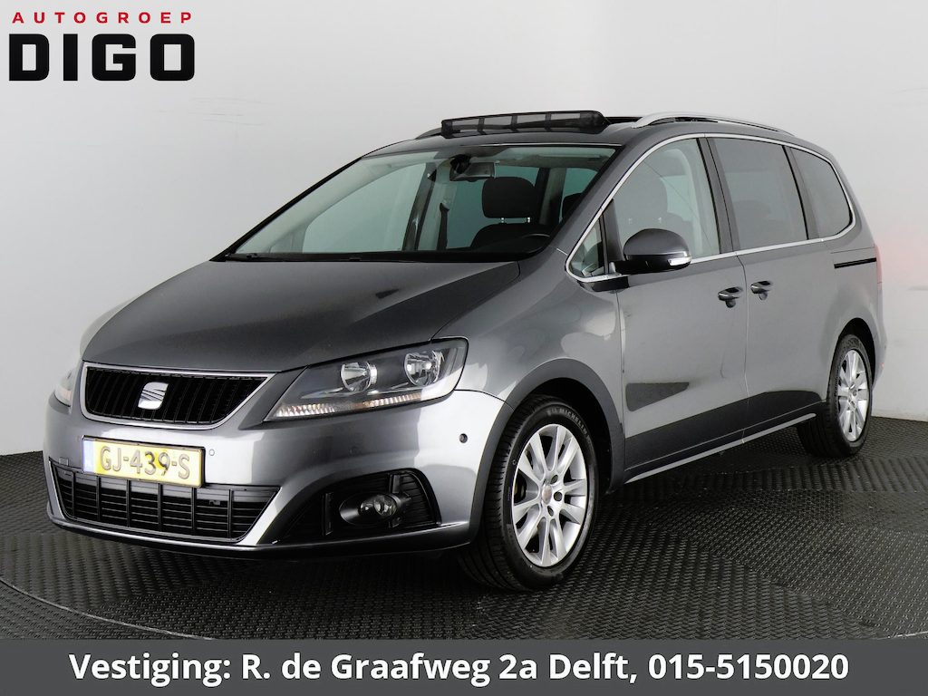 SEAT Alhambra 1.4 TSI Style Business 7persoons | Trekhaak | Schuif-/Kanteldak | Navigatie | Camera | Parkeersensoren |