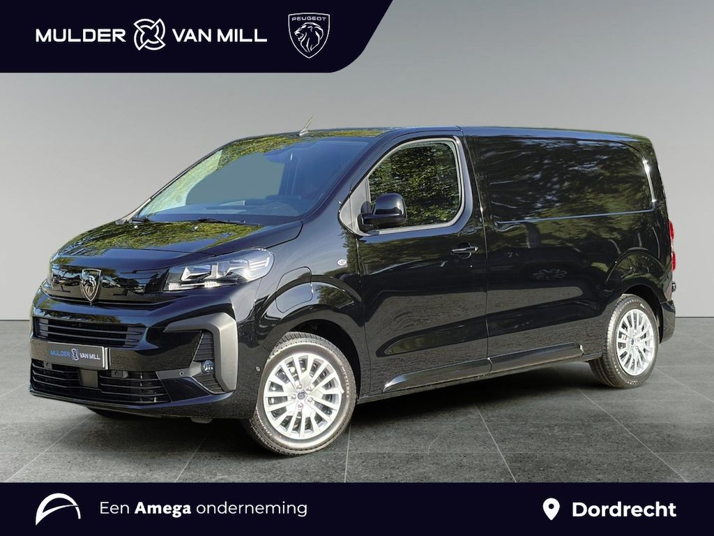 Peugeot e-Expert L2 75kWh 136pk | ACTIE | 8 jaar garantie | 0% financial lease | Apple Carplay | Android Auto | Parkeersensoren voor en achter | Achteruitrijcamera | Dode hoek detectie | Exterieur Pakket | Stoelverwarming | Stuurverwarming | Converter Pakket | Mistlampen | Licht- en regensensor | Automatische verlichting | Digital cockpit | Tussenwand comfort met raam | Houten afwerking laadruimte | Reservewiel | van €49.036 voor €36.600 ex. BTW rijklaar