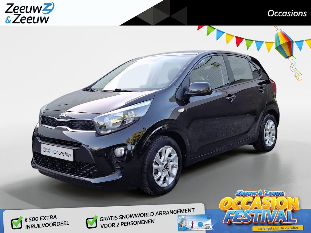 Kia Picanto 1.0 CVVT ComfortPlusLine Navigator | ACHTERUITRIJCAMERA | AIRCO | NAV | TELEFOON | LM VELGEN |