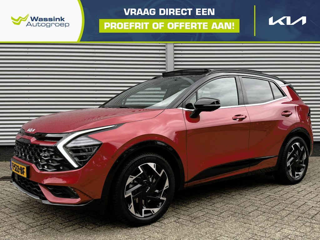 Kia Sportage 1.6 T-GDi Plug-in Hybrid AWD GT-PlusLine | 360 Camera | Stoelventilatie | Stoel/Stuurwielverwarming | Schuif/Kanteldak | Trekhaak |