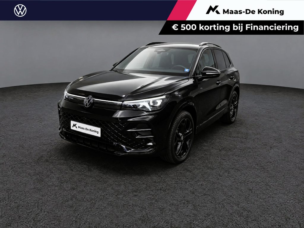 Volkswagen Tiguan 1.5 272pk DSG eHybrid R-Line Edition · Panoramadak · Wegklapbare Trekhaak · 360 Camera · Massage · Black Style · 20'' Inch · Garantie t/m 29-06-2030 of 100.000km
