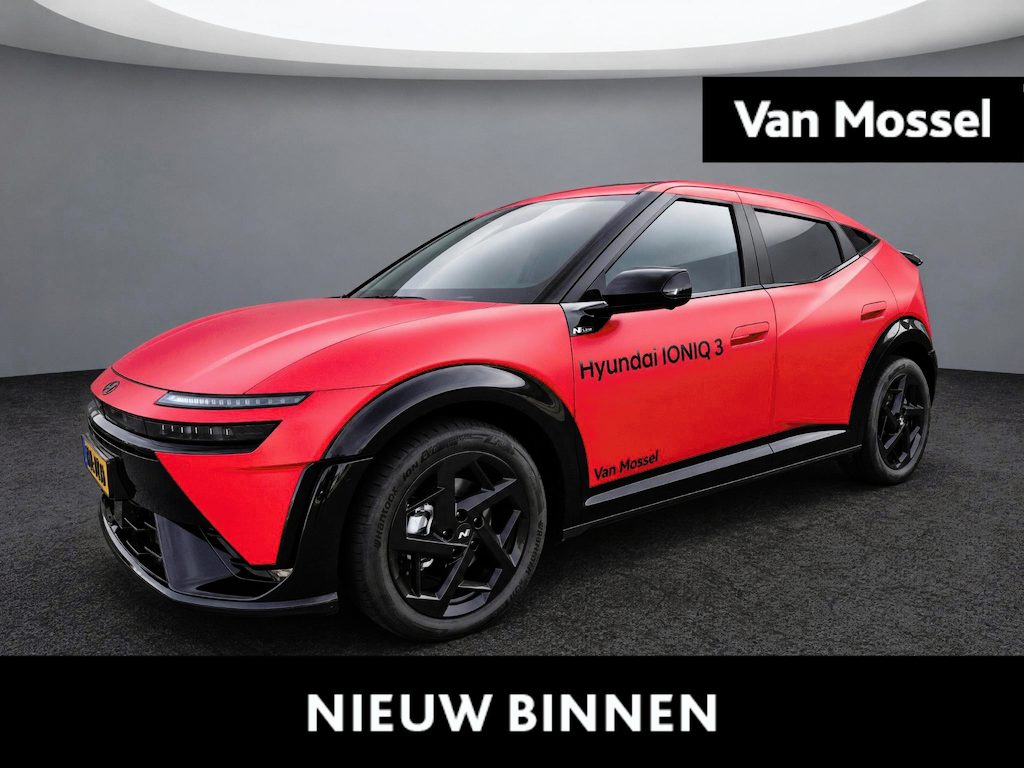 Hyundai Ioniq 3 N Line 61 kWh | Warmtepomp | N line Interieur | 18 inch lichtmetalen velgen | Stoelverwarming | Stuurverwarming |