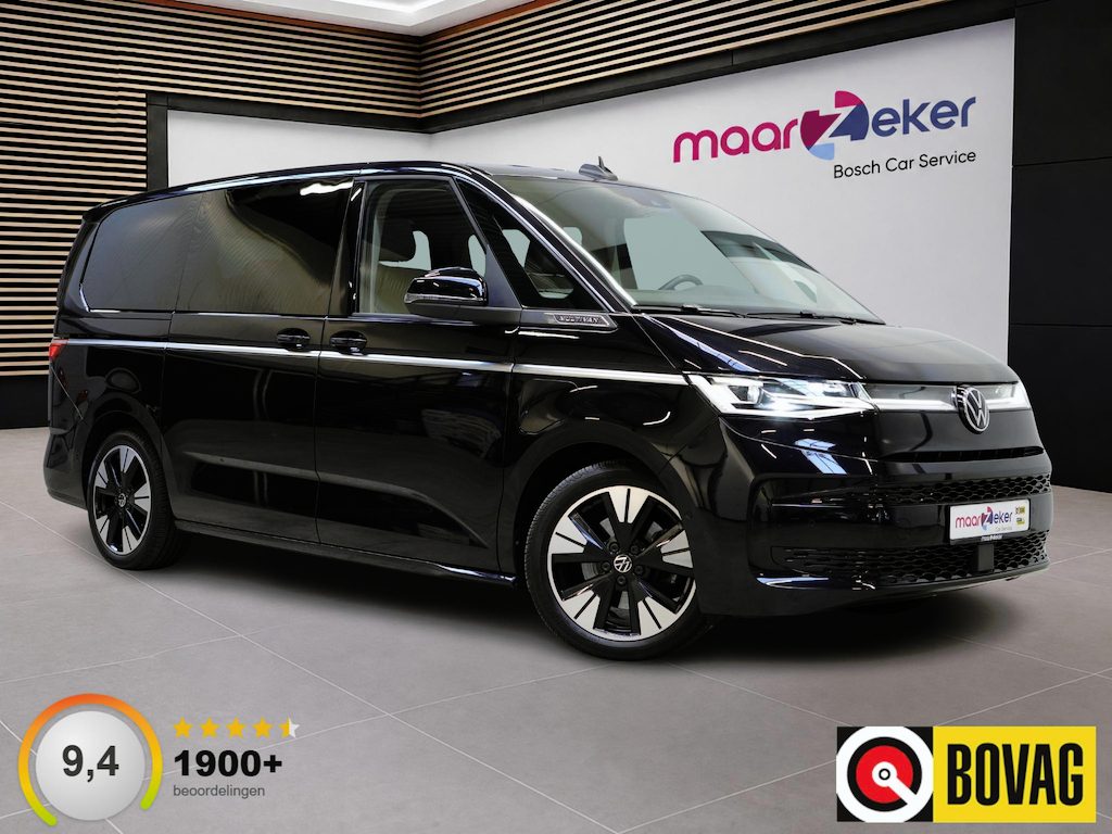 Volkswagen Multivan 1.4 eHybrid L2H1 Style ✅218 PK PHEV✅Matrix LED IQ.Light✅7P Premium Interieur✅Elektrische Schuifdeuren Links & Rechts✅Elektrische Trekhaak✅Travel Assist & Adaptive Cruise Control✅