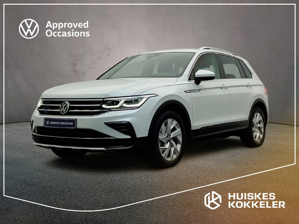 Volkswagen Tiguan Elegance 1.5 TSI 150pk DSG Automaat Trekhaak, Adaptive cruise control, Achteruitrijcamera, Navigatie, LED matrix koplampen, Parkeersensoren