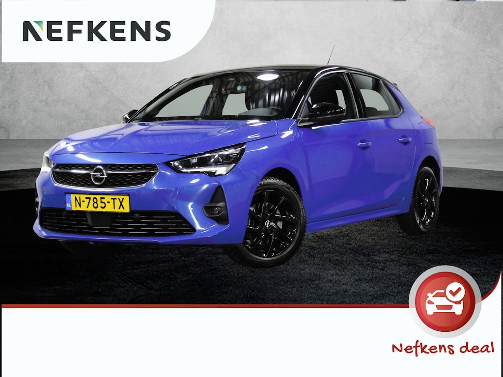Opel Corsa 130PK GS Line | 1ste eigenaar | Camera | Trekhaak | AppleCarplay/AndroidAuto | Armsteun | Navigatie | Keyless | Dodehoekdetectie | Adaptief Cruise Control | Climate Control | AUTOMAAT | LED| Parkeersensoren | Two-Tone |