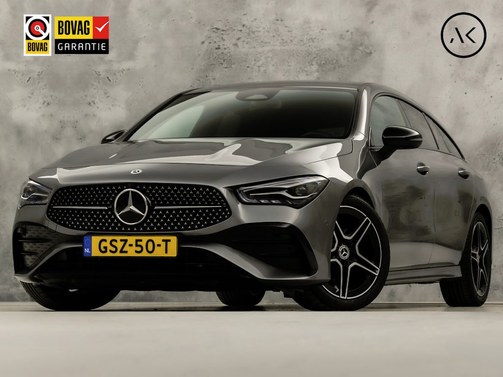 Mercedes-Benz CLA 180 AMG Sport Automaat (GROOT NAVI, LOGISCH NAP, CAMERA, LEDER, SPORTSTOELEN, GETINT GLAS, STOELVERWARMING, ELEK ACHTERKLEP, NIEUWSTAAT)