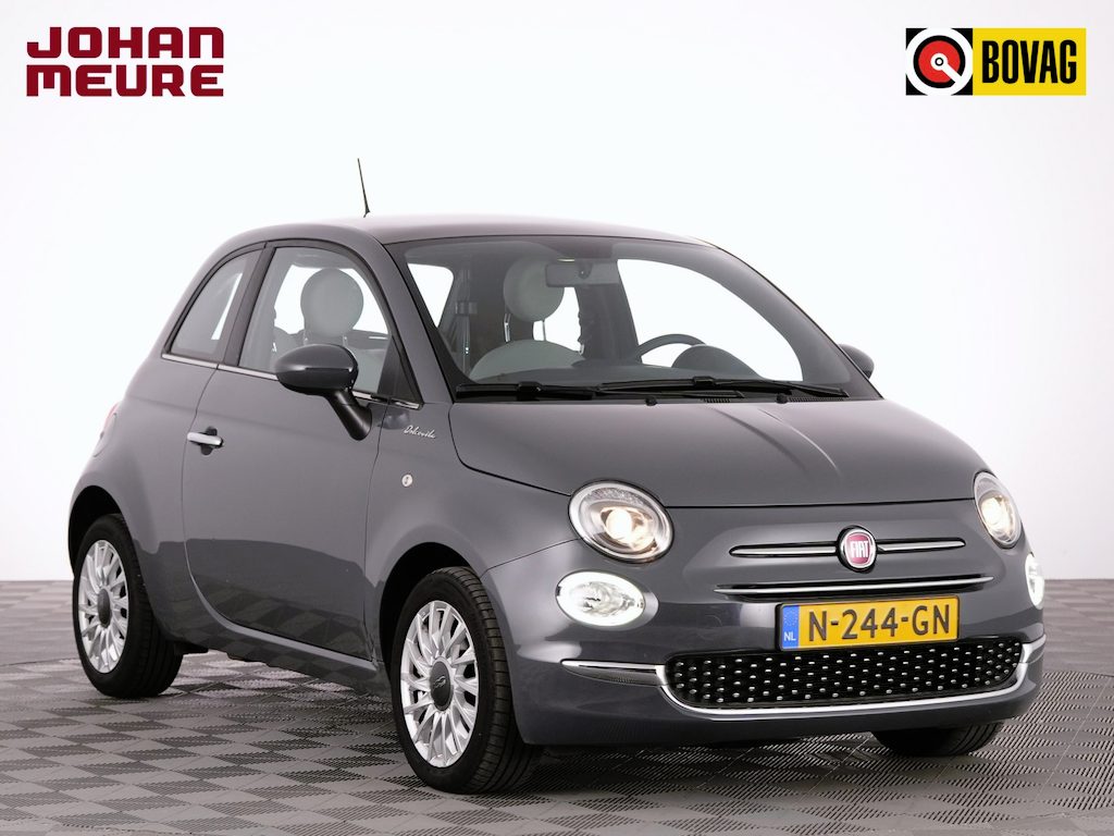 Fiat 500 1.0 Hybrid Dolcevita | PANORAMADAK | PDC | Half LEDER !