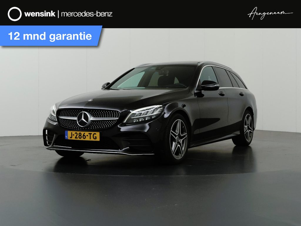 Mercedes-Benz C-klasse Estate 200 Business Solution AMG | Panoramadak | Digitaal dashboard | Stoelverwarming |