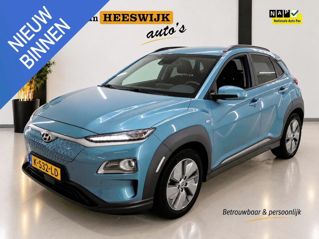 Hyundai Kona Electric EV Limited 64 kWh Head up | Stoel koel+verwaming | Keyless | SOH 98,8% Camera + parkeersensoren