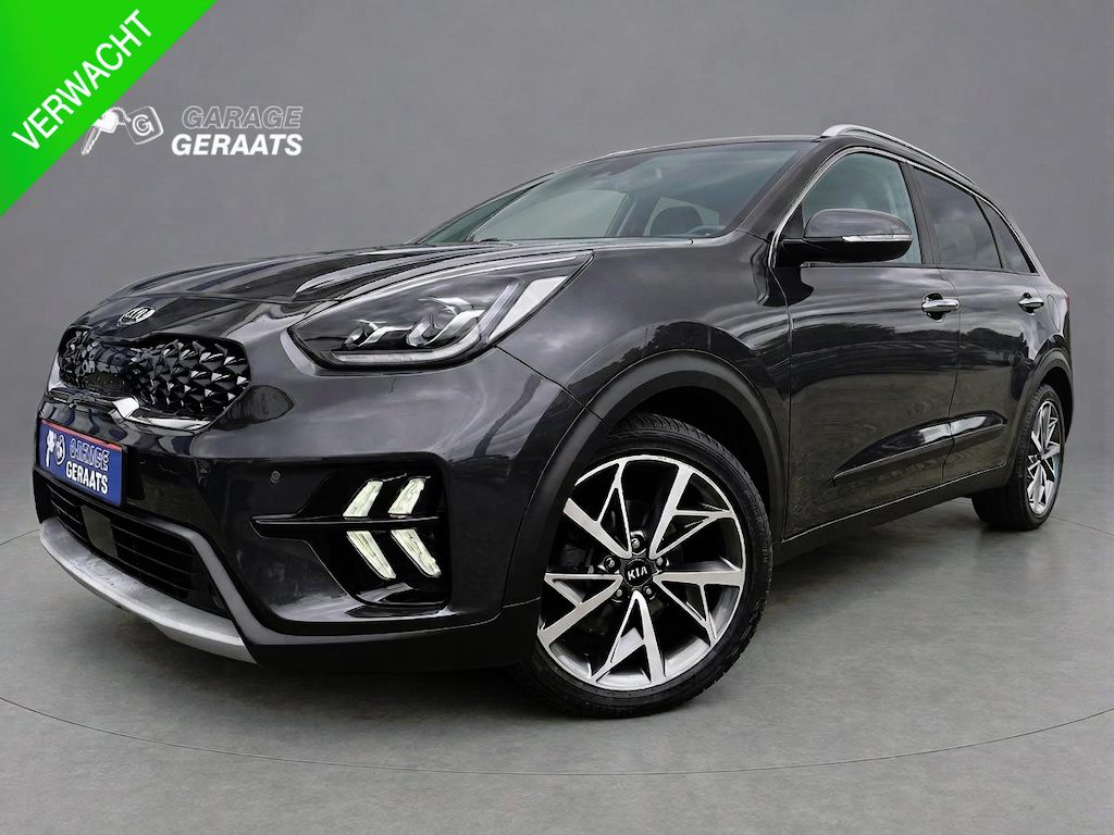 Kia Niro Hybrid 1.6 GDi ExecutiveLine | 10 jaar garantie, PANO, Stoelventilatie, Elektr. Stoel, Dodehoekdetectie, Leder, Keyless, LED, JBL, Dealer onderhouden, 1300 kg trekgewicht!