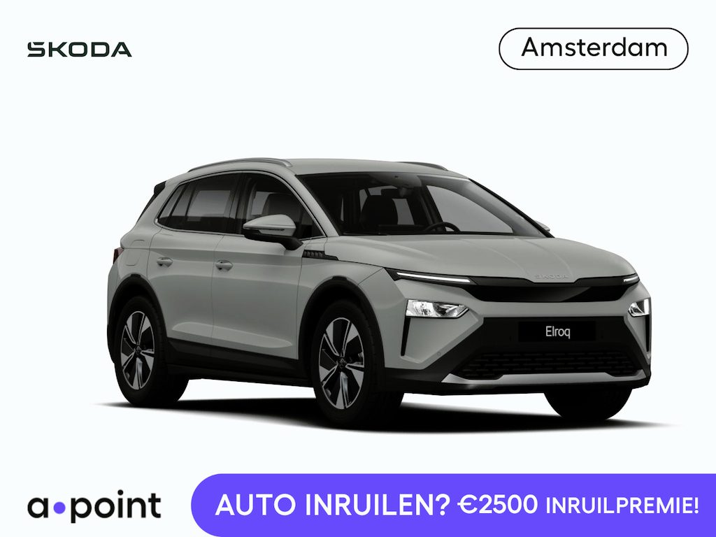 Skoda Elroq 60 Business Edition 190 pk | Trekhaak | Velgen: 19" lichtmetalen velgen ' Regulus', Antraciet