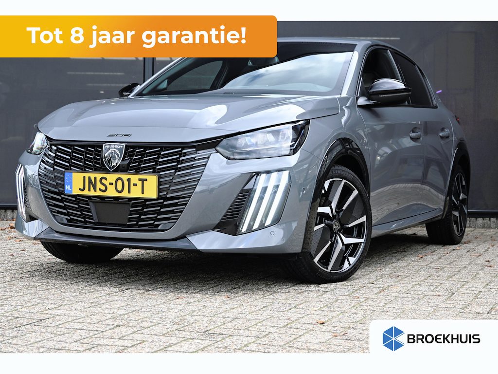 Peugeot 208 1.2 Hybrid 110 e-DCS6 GT tot 8 Jaar Garantie! | Navigatie | 360 Camera | Climate Control | Dodehoekdetectie | !!