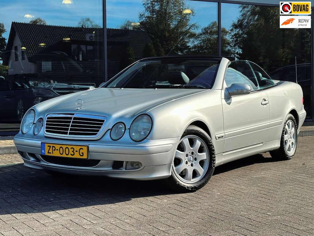 Mercedes-Benz CLK Cabrio 230 Kompressor Avantgarde Leder Airco Onderhoudshistorie aanwezig Showroomstaat!!