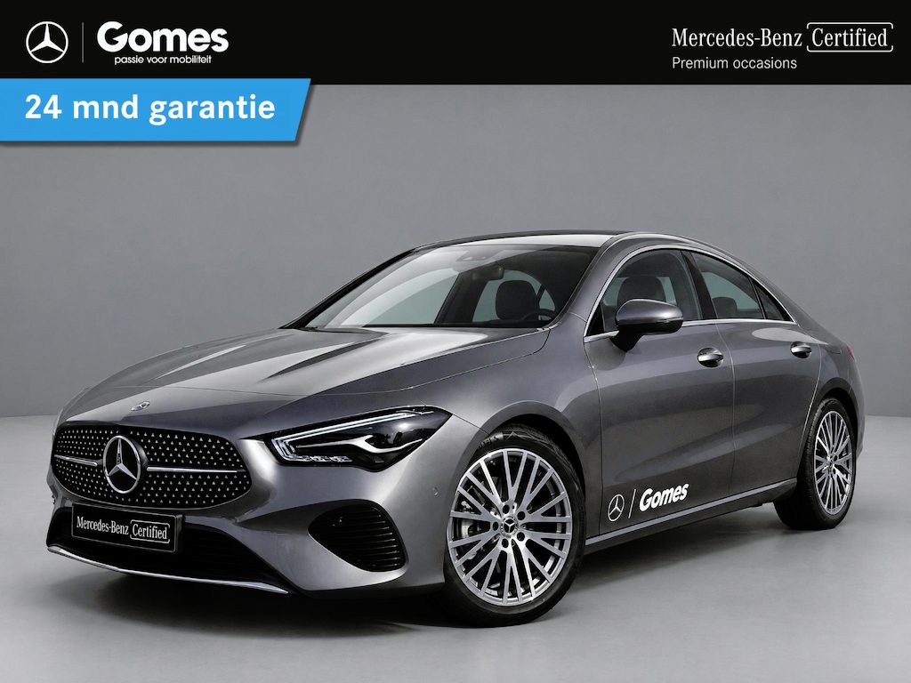Mercedes-Benz CLA 180 Star Edition Luxury | Panoramadak | Apple CarPlay | Android Auto | Sierdelen Lindehout Zwart | Sfeerverlichting | Stoelverwarming | Achteruitrijcamera | Parkeersensoren | Elektrisch Inklapbare Buitenspiegels