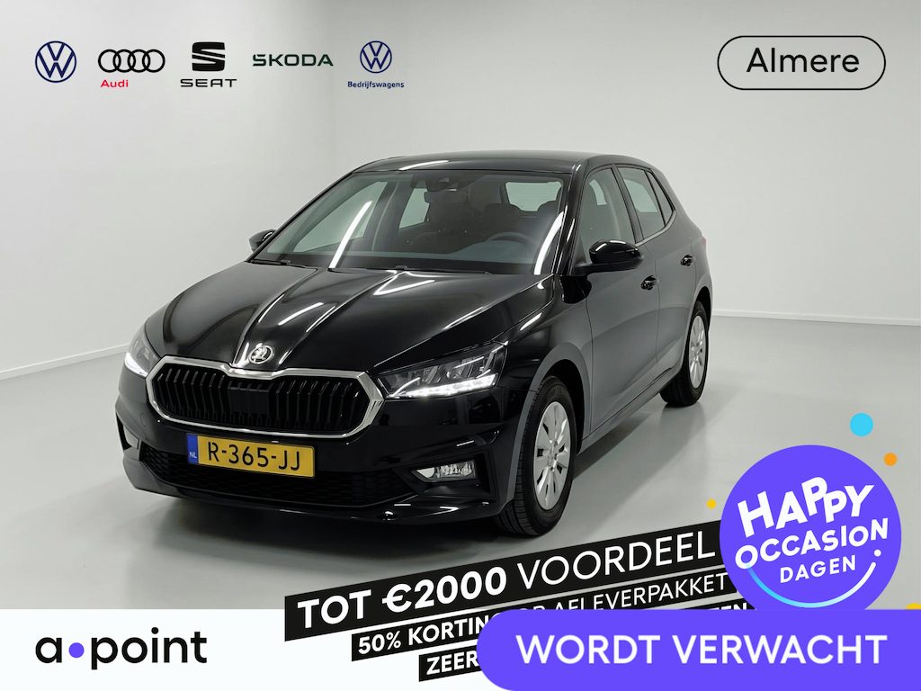 Skoda Fabia 1.0 TSI Ambition 95 pk | Navigatie | Parkeersensoren | Cruise control | LED koplampen | Apple carplay / Android auto | Lane assist |
