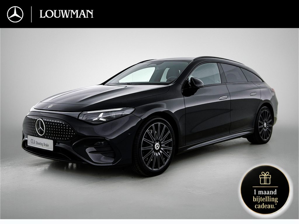 Mercedes-Benz CLA Shooting Brake 250+ Business Solution AMG 85 kWh | AMG line plus | Premium Pakket | Trekhaak | Massagefunctie voor | Night pakket | Panoramadak |