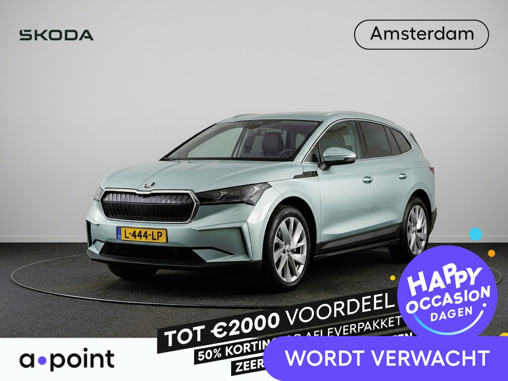 Skoda Enyaq iV 60 180 pk | Navigatie | Warmtepomp | Parkeersensoren | Achteruitrijcamera | Matrix LED koplampen | Stoel/stuur verwarming |