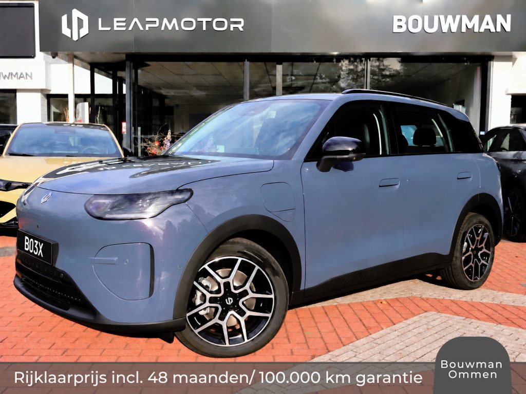 Leapmotor B03X B03X EV ProMax 53kWh 197PK Automaat Design NIEUW, Rijklaarprijs | Adaptieve Cruise Control | Stoelverwarming | Stuurverwarming | 360 Camera