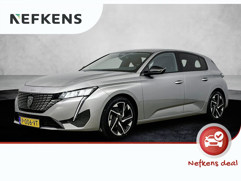 Peugeot 308 130pk Allure Pack | 1ste eigenaar | LEER | Dodehoekdetectie | Stuur/voorruit/stoelverwarming | Camera | AUTOMAAT