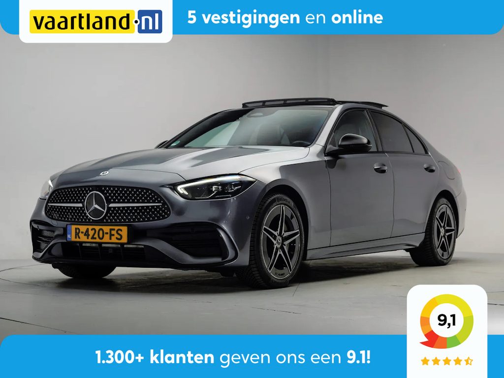 Mercedes-Benz C-klasse 300e AMG Line Limited Aut. [ Panoramadak Leder Sfeerverlichting ]