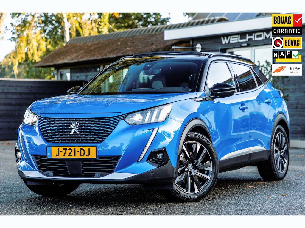 Peugeot e-2008 EV Allure 50 kWh I 85% SOH I Pano I Carplay I super netjes I Geurvrij I