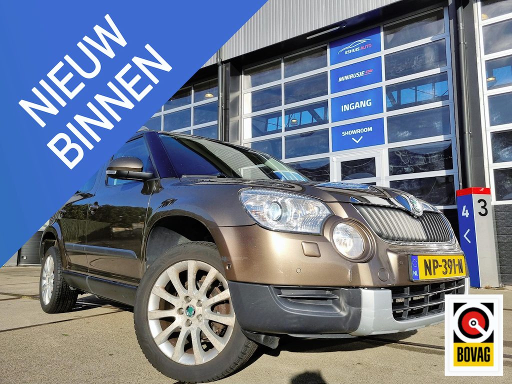 Skoda Yeti 1.2 TSI Automaat NIEUWE A.P.K. / TREKHAAK / NAVI / CRUISE / PDC