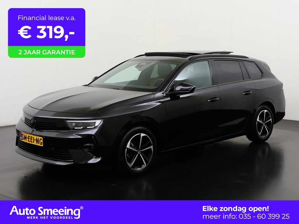 Opel Astra Sports Tourer 1.2 Turbo Hybrid GS | Panoramadak | 360 Camera | Head-Up | Zondag Open!