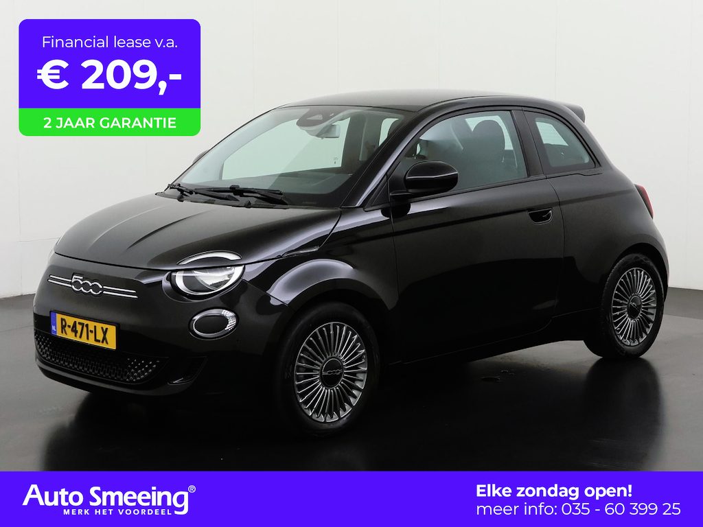 Fiat 500e Icon 42 kWh | SOH 93% | CarPlay | Navigatie | 16" | Zondag Open!