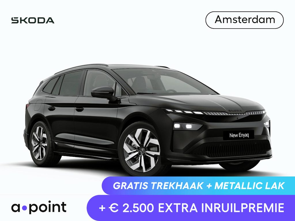 Skoda Enyaq 85 Sportline Tour Edition 286 pk | Trekhaak | Panorama Dak