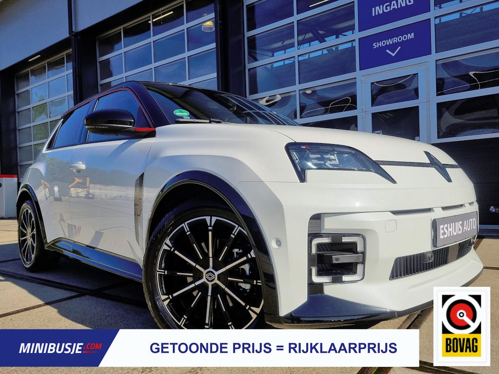 Renault R5 urban range iconic cinq 40 kWh Harman Kardon / ACC / Parelmoerlak / 18 Inch / Camera / FULL OPTIONS!