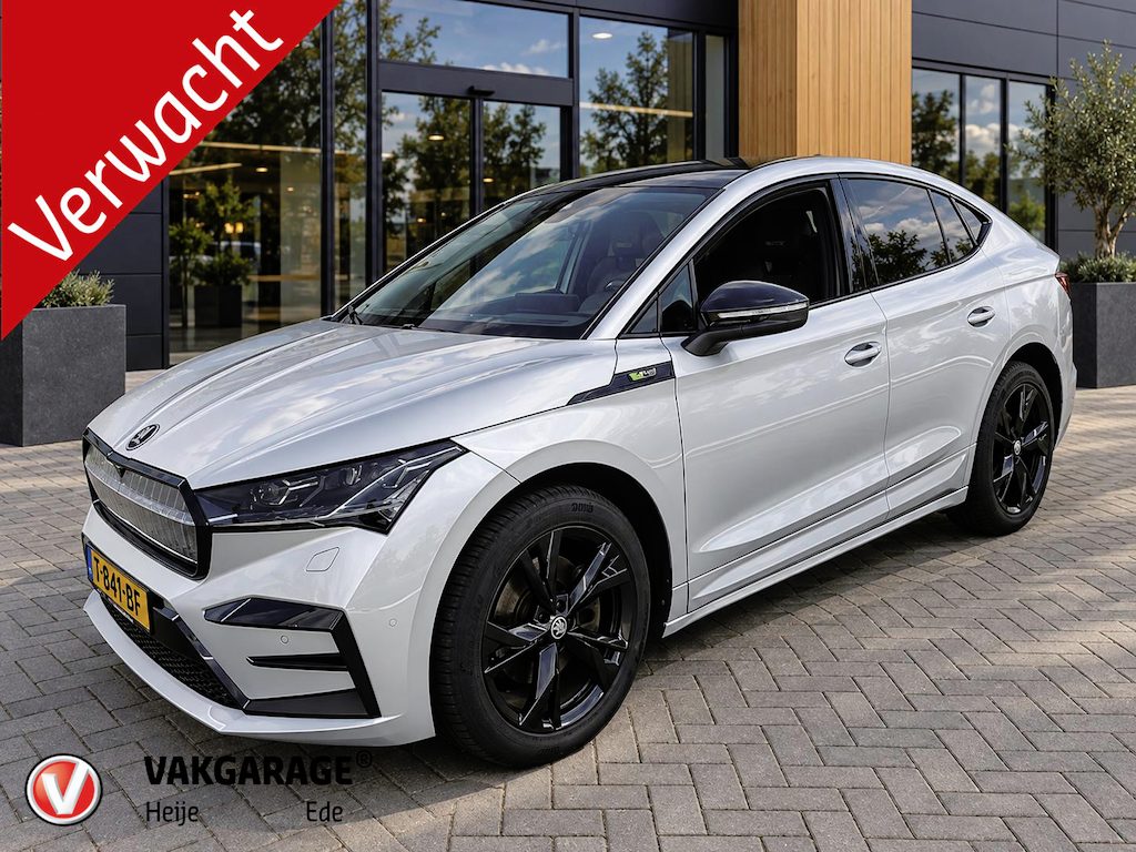 Skoda Enyaq Coupé iV 80 RS | Panoramadak | Trekhaak | Canton | NL-Auto |