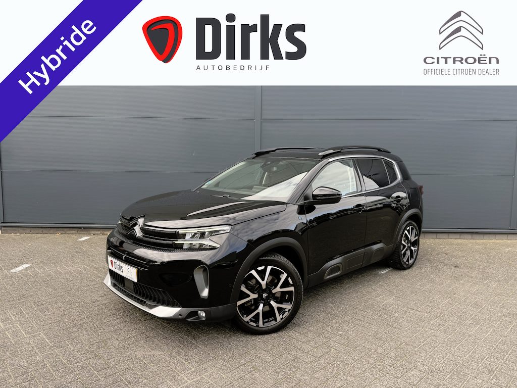 Citroën C5 Aircross 225pk Plug-in Hybrid Shine (Elektrisch Schuifdak - Trekhaak - Leder incl verwarming/massage/geheugen - Elektrische Klep - 360gr Camera - Adaptieve Cruise Controle)