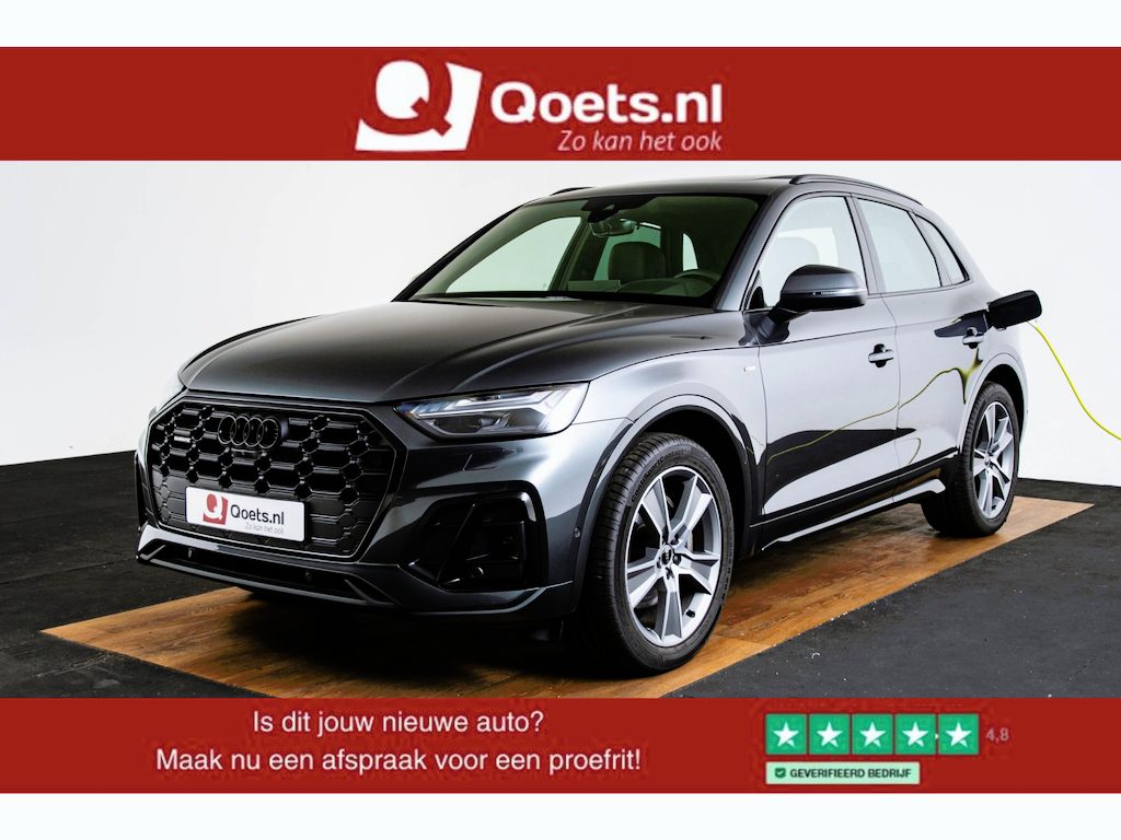 Audi Q5 55 TFSI e S edition Competition Panoramadak - Adaptieve Cruise Control - B&O - Head up - Adaptive air suspension - Achterklep automatisch - Achterbank plus - Elektrisch verstelbare/verwarmde stoelen -