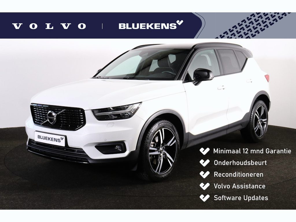 Volvo XC40 B4 R-Design - Intellisafe Assist/Surround - FULL-LED koplampen - Harman Kardon Audio - Verwarmbare voorstoelen - Verwarmbaar stuurwiel - Elektrisch bedienbare voorstoelen - Parkeersensoren v/a - Parkeercamera - Draadloos telefoonoplader - 19' LMV